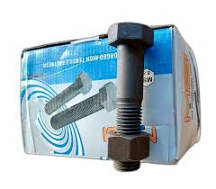 HIGH TENSION NUT BOLT 1/2" X 5"